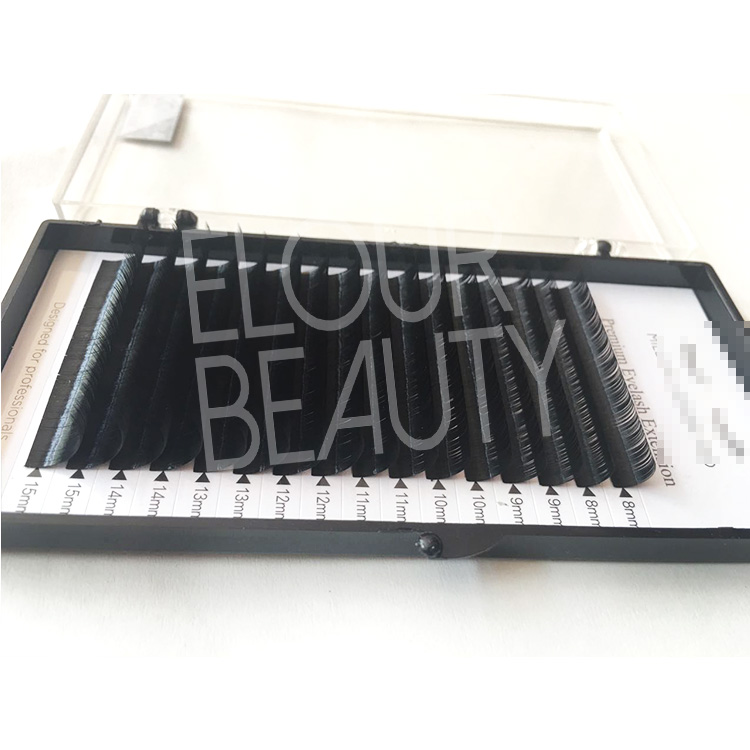 China factory supply mink natural eyelash extensions EJ17